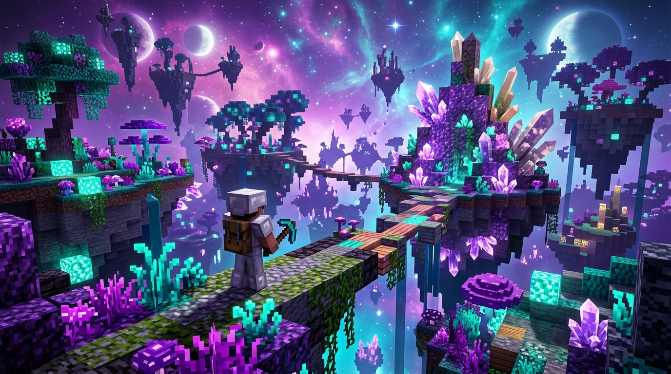 Minecraft Twisted Lands Mod Hero Showcase